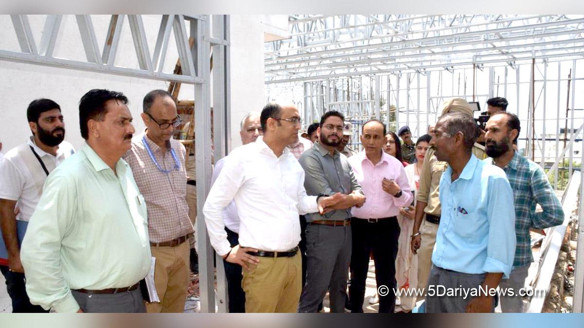 Bhupinder Kumar, Director National Health Mission, NHM, Kashmir, Jammu And Kashmir, Jammu & Kashmir, Udhampur, DDC Udhampur, District Development Commissioner Udhampur, Sachin Kumar Vaishay, District Administration Udhampur