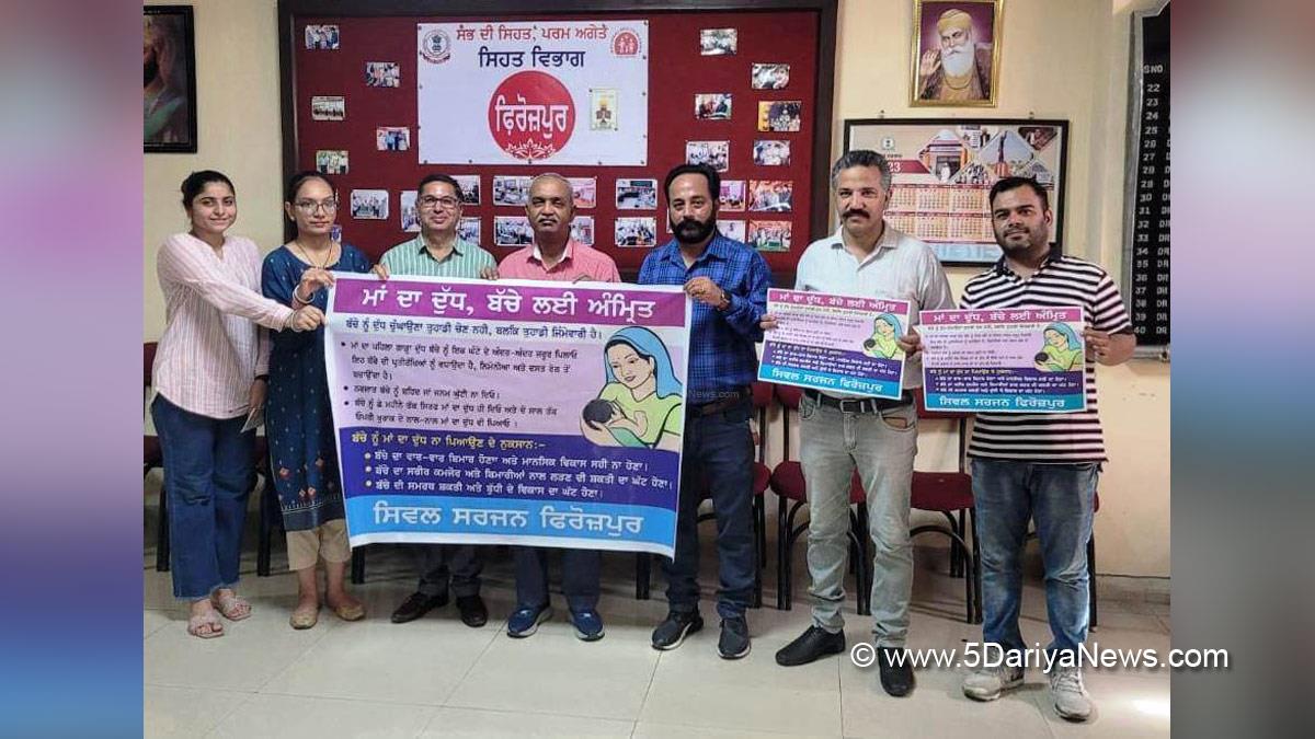 Health, Dr. RajinderPal, Civil Surgeon Ferozpur, Ferozpur