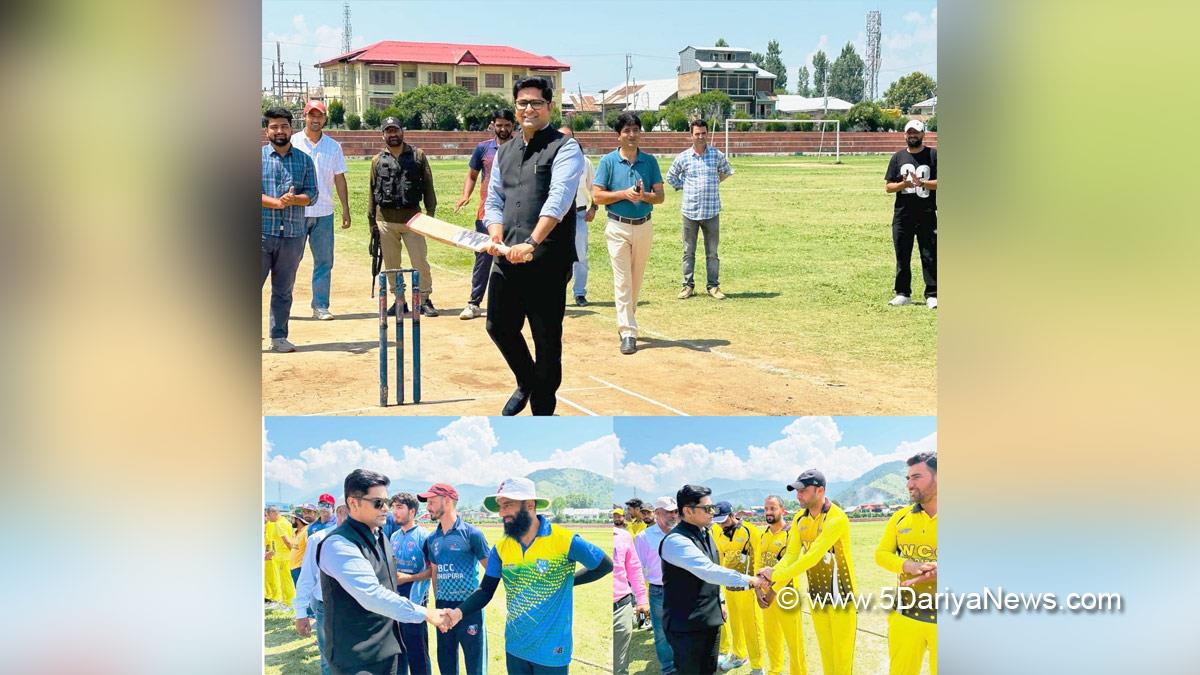 Bandipora, Deputy Commissioner Bandipora, Dr Owais Ahmad, Kashmir, Jammu And Kashmir, Jammu & Kashmir, District Administration Bandipora, Wular Cup Cricket Tournament