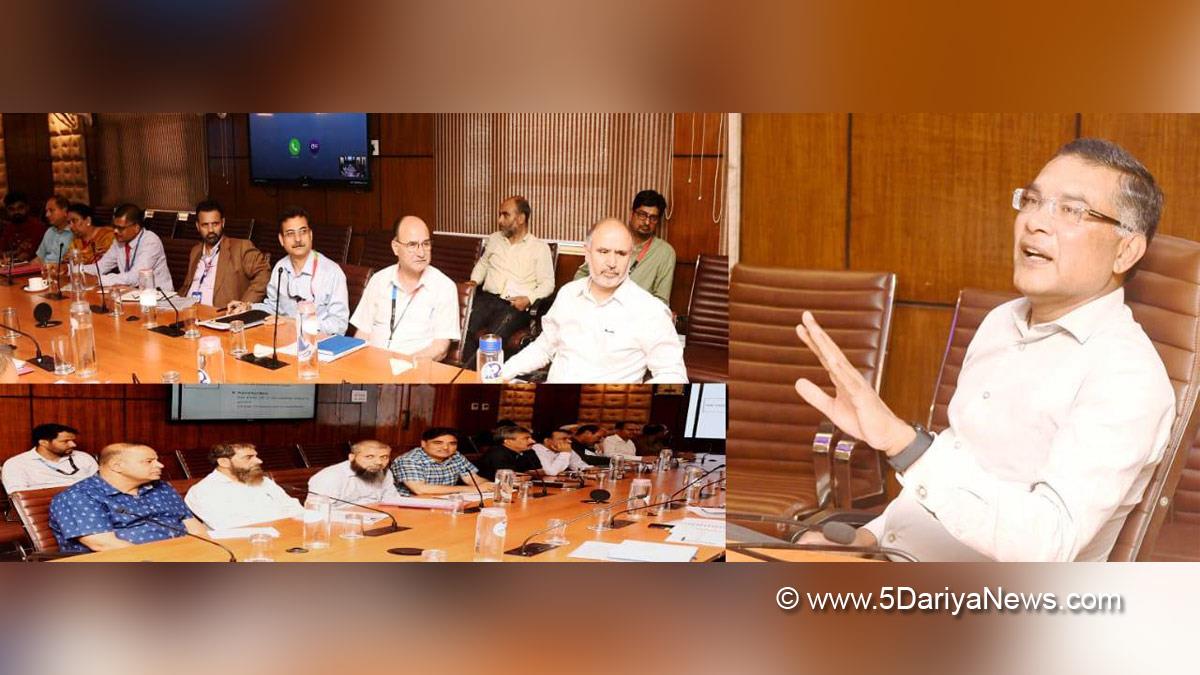 Shailendra Kumar, Principal Secretary Public Works Department, Srinagar, Kashmir, Jammu And Kashmir, Jammu & Kashmir