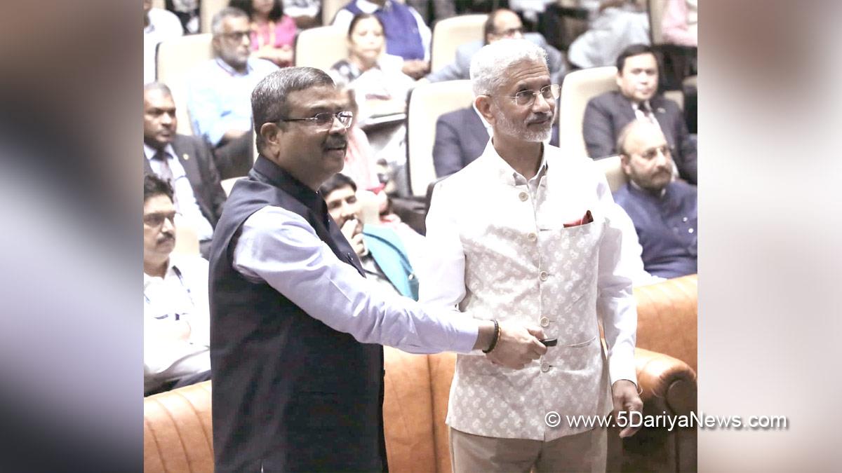 Dharmendra Pradhan, Dharmendra Debendra Pradhan, BJP, Bharatiya Janata Party, Ministry of Skill Development and Entrepreneurship, Subrahmanyam Jaishankar, Union External Affairs Minister