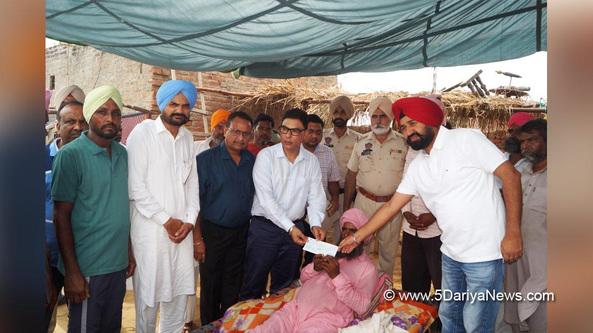 Gurpreet Singh Banawali, Sardulgarh,AAP, Aam Aadmi Party, Aam Aadmi Party Punjab, AAP Punjab, DC Mansa, Deputy Commissioner Mansa, Rishipal Singh