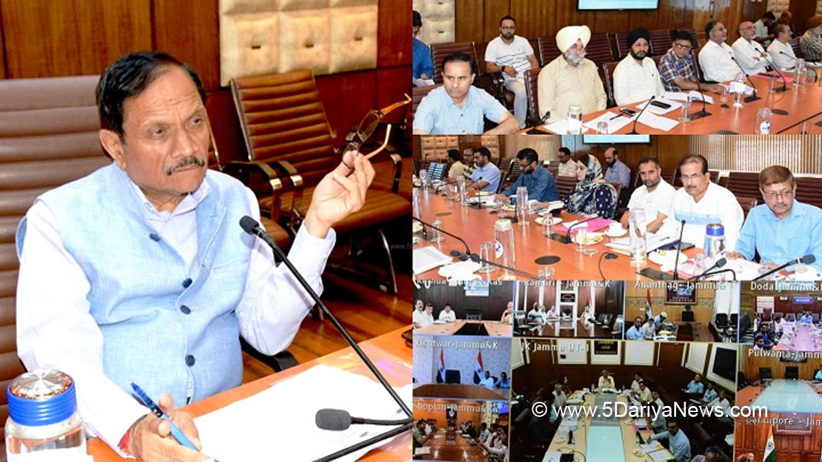 Rajiv Rai Bhatnagar, Rajeev Rai Bhatnagar, Advisor to Lieutenant Governor, Srinagar, Kashmir, Jammu And Kashmir, Jammu & Kashmir