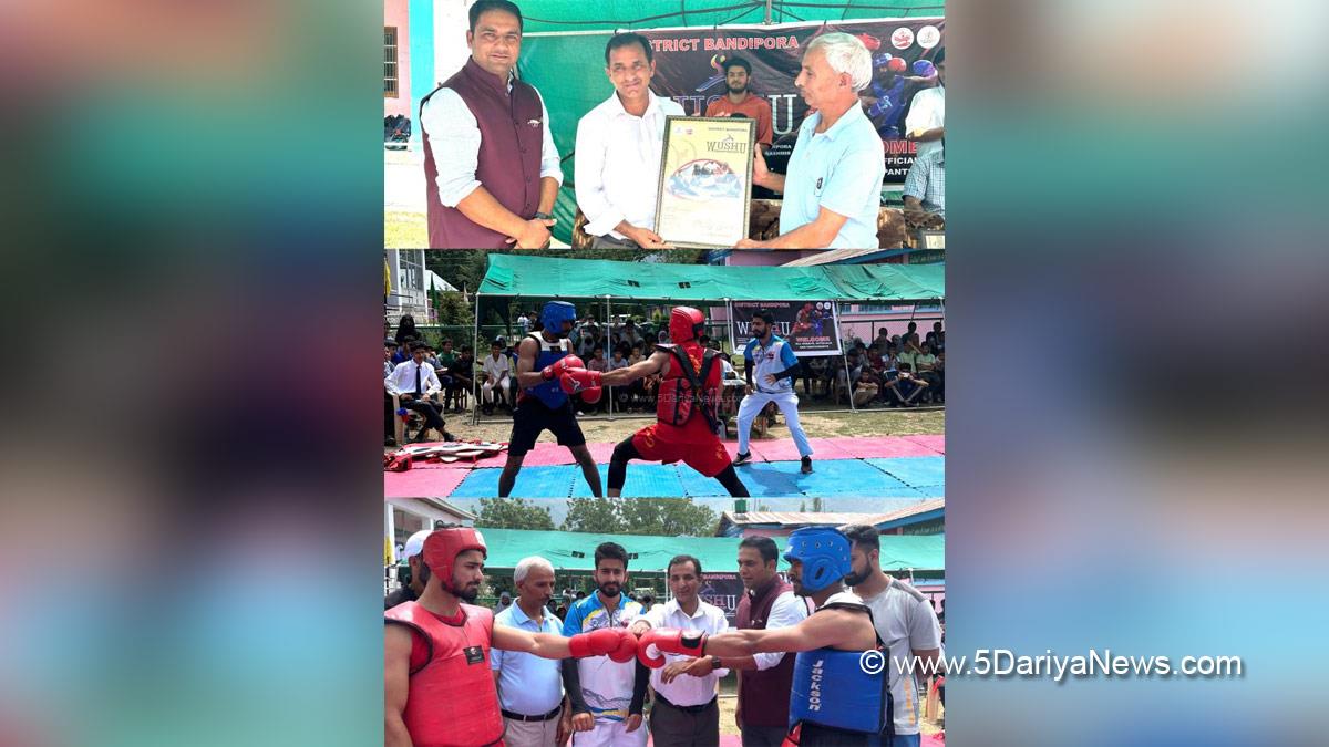 Sports News, Jammu, Kashmir, Jammu And Kashmir, Jammu & Kashmir, Wushu Championship, 2023, Mohammad Ashraf Hakak, Fasal Ali Dar