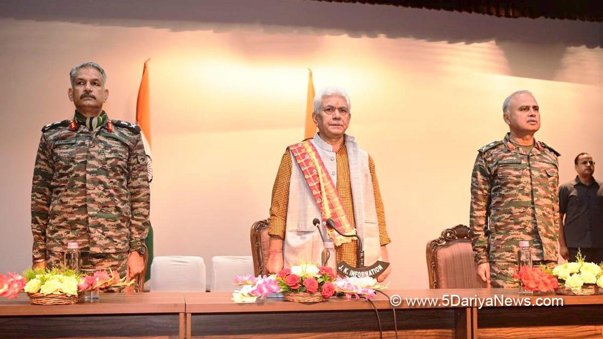 Manoj Sinha, Lieutenant Governor J&K, Raj Bhavan, Jammu, Srinagar, Kashmir, Jammu And Kashmir, Jammu & Kashmir
