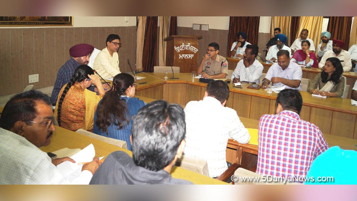 DC Mansa, Deputy Commissioner Mansa, Rishipal Singh