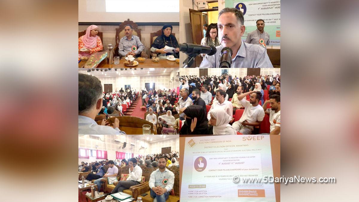 Anantnag, Gulzar Ahmad Bhat, Kashmir, Jammu And Kashmir, Jammu & Kashmir, District Administration Anantnag