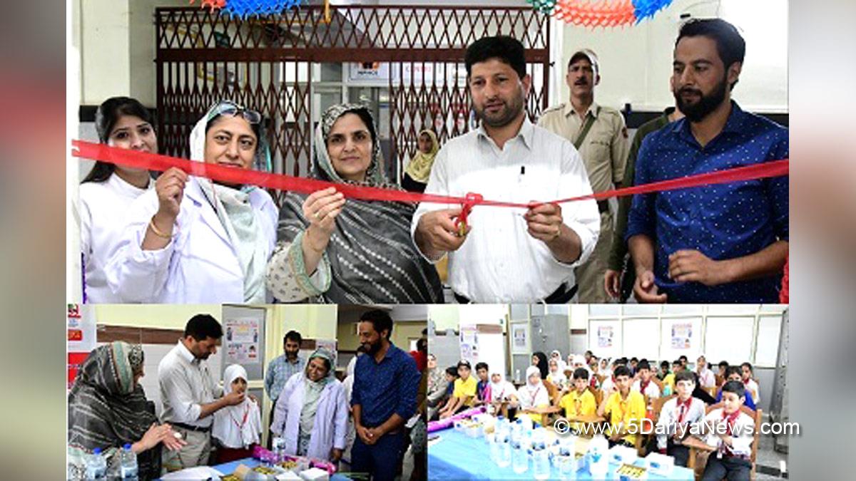 Ganderbal, Mehraj-ud-Din Shah, Kashmir, Jammu And Kashmir, Jammu & Kashmir, District Administration Ganderbal, National Deworming Day