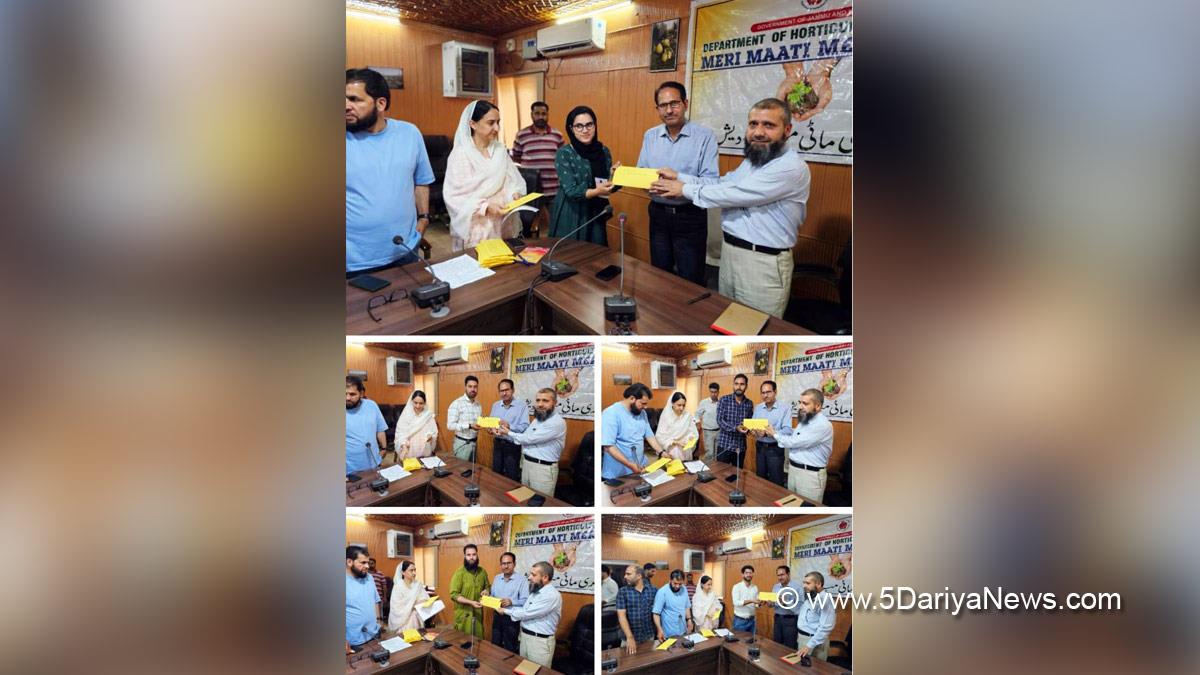 Horticulture, Horticulture Department, G.R. Mir, Horticulture Department Kashmir, Jammu, Kashmir, Jammu And Kashmir, Jammu & Kashmir
