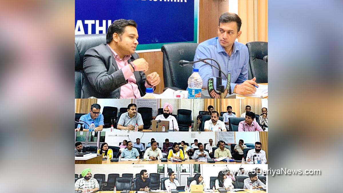 Kathua, DDC Kathua, District Development Commissioner Kathua, Rakesh Minhas, Kashmir, Jammu And Kashmir, Jammu & Kashmir, District Administration Kathua, Dr Piyush Singla