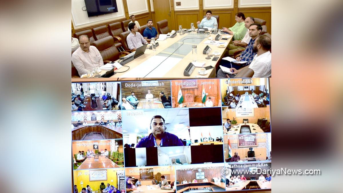 Dr. Raghav Langer, Planning Development and Monitoring Department, PDMD, Jammu, Kashmir, Jammu And Kashmir, Jammu & Kashmir, JK Admin