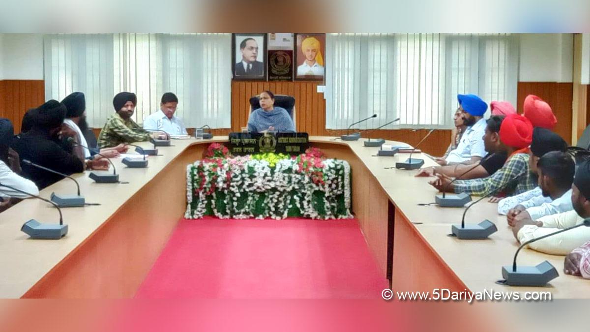DC Tarn Taran, Baldeep Kaur, Tarn Taran, Deputy Commissioner Tarn Taran