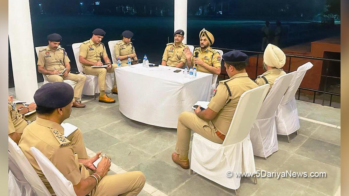 Gurpreet Singh Bhullar, Inspector General of Police, Punjab Police, S.A.S Nagar, Mohali