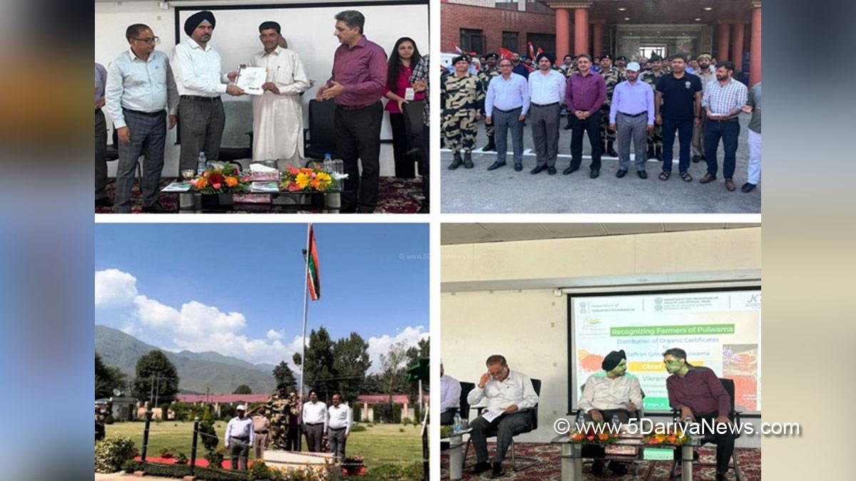 JK Admin, Kashmir, Jammu And Kashmir, Jammu & Kashmir, Srinagar, Jammu, Jammu Kashmir Trade Promotion Organization, JKTPO, Meri Maati Mera Desh, Tiranga Rally, Har ghar Tiranga