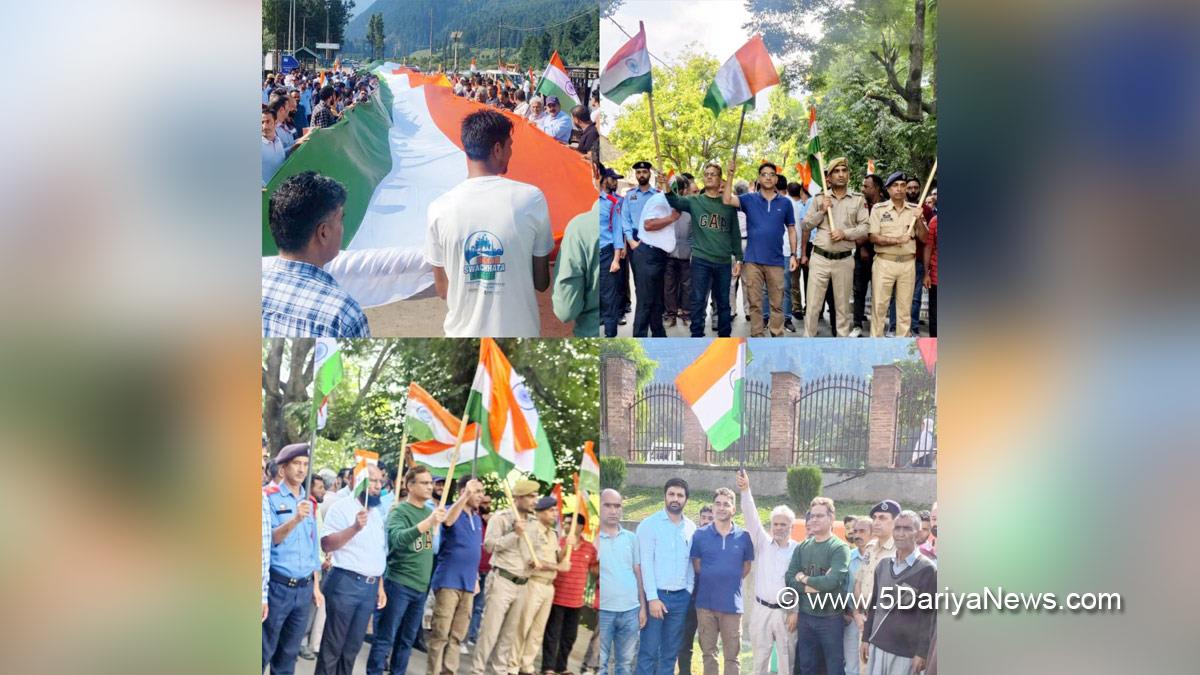 Anantnag, Atul Kumar, Kashmir, Jammu And Kashmir, Jammu & Kashmir, District Administration Anantnag, Meri Maati Mera Desh, Tiranga Rally, Har ghar Tiranga
