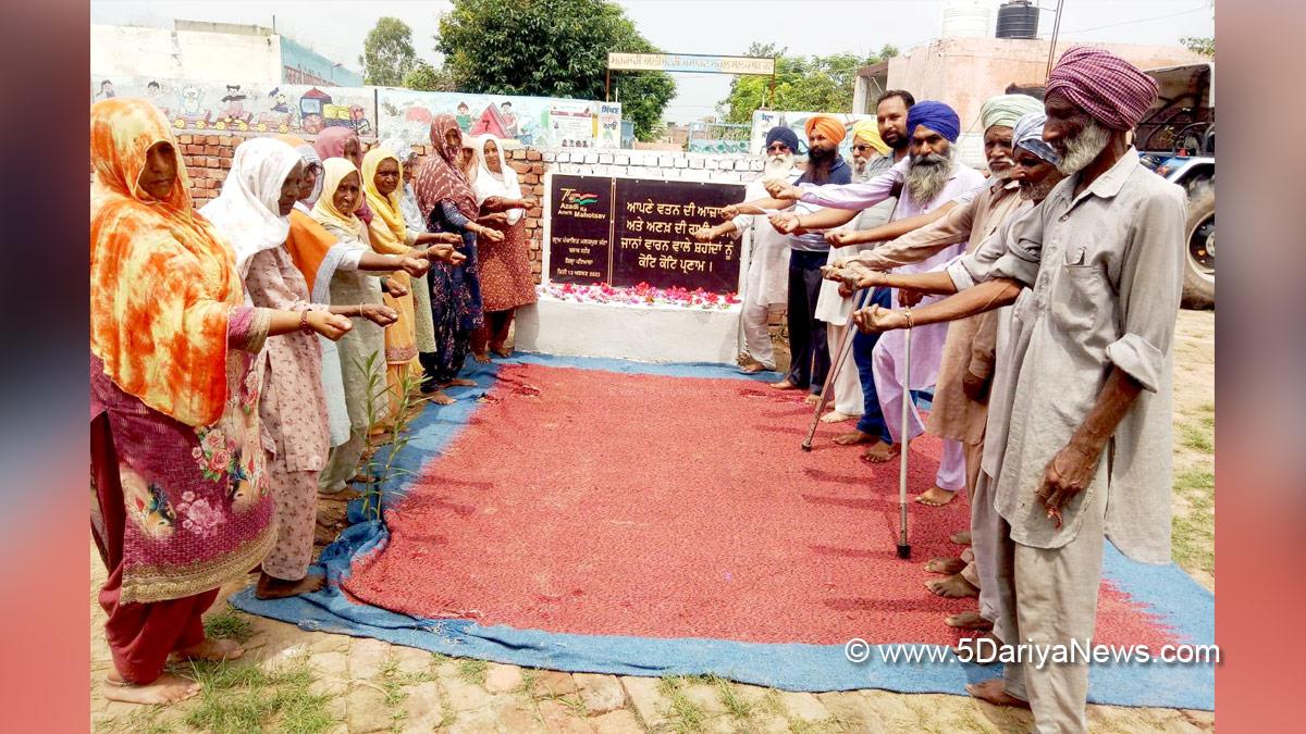Azadi Ka Amrit Mahotsav, 75th Anniversary of Indian Independence, 75th years of Independence, DC Patiala, Deputy Commissioner Patiala, Sakshi Sawhney, Patiala
