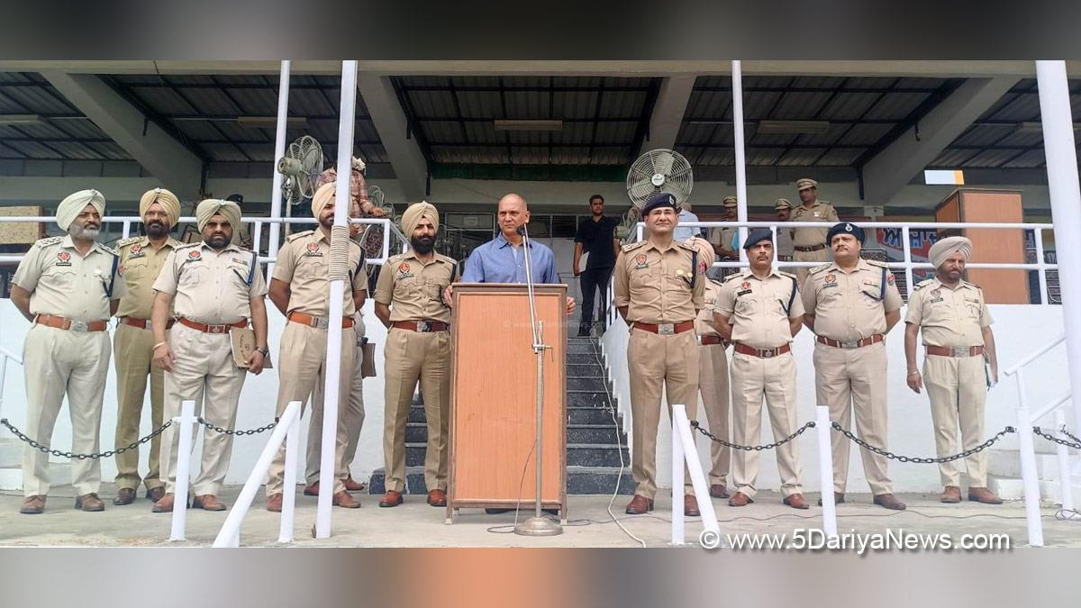 Punjab Admin, Rajesh Kumar Jeswal, ADGP, Police, Punjab Police, Rupnagar, Ropar