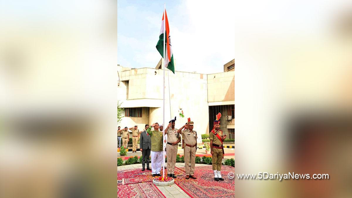 Judiciary, Justice N. Kotiswar Singh, Jammu And Kashmir, Jammu & Kashmir, Independence Day, Independence Day of India, Independence Day 2023, 77th Independence Day 2023, Independence Day India, Indian Flag, Har Ghar Tiranga, 15 august 2023