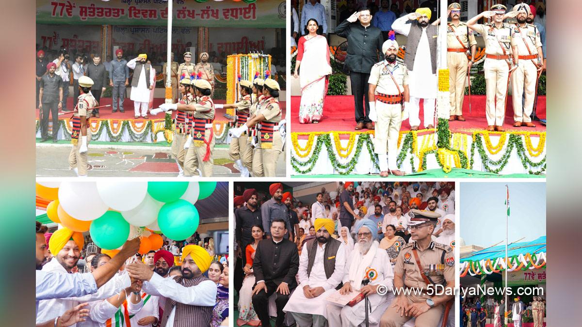 Bhagwant Mann, AAP, Aam Aadmi Party, Aam Aadmi Party Punjab, AAP Punjab, Government of Punjab, Punjab Government, Punjab, Chief Minister Of Punjab, Anurag Verma, Gaurav Yadav, Independence Day, Independence Day of India , Independence Day 2023 , 77th Independence Day 2023, Independence Day India, Indian Flag, Har Ghar Tiranga, 15 august 2023