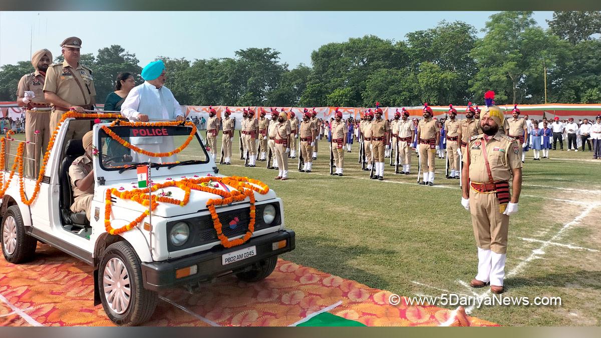 Chetan Singh Jauramajra, Chetan Singh Jormajra, Chetan Singh Jouramajra, AAP, Aam Aadmi Party, Aam Aadmi Party Punjab, AAP Punjab, Government of Punjab, Punjab Government, DC Tarn Taran, Baldeep Kaur, Tarn Taran, Deputy Commissioner Tarn Taran, Independence Day, Independence Day of India , Independence Day 2023 , 77th Independence Day 2023, Independence Day India, Indian Flag, Har Ghar Tiranga, 15 august 2023