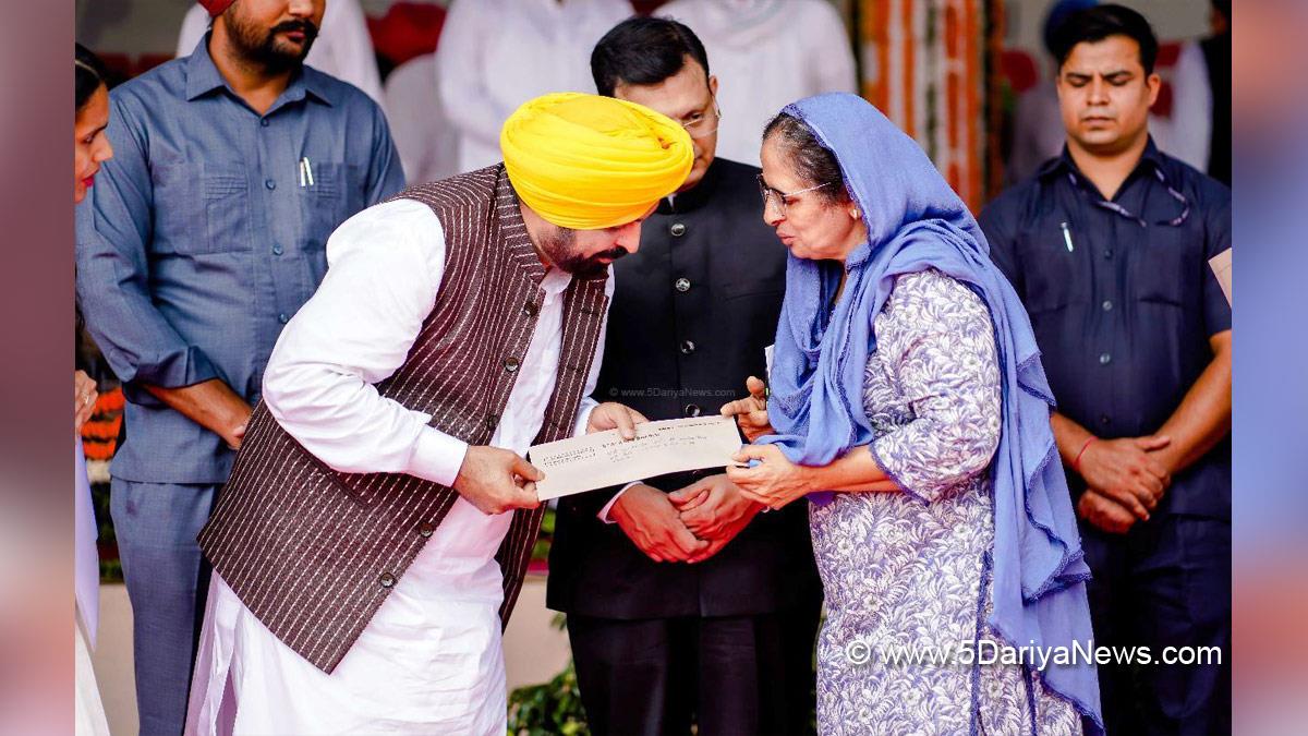 Bhagwant Mann, AAP, Aam Aadmi Party, Aam Aadmi Party Punjab, AAP Punjab, Government of Punjab, Punjab Government, Punjab, Chief Minister Of Punjab, Independence Day 2023 , 77th Independence Day 2023, Independence Day India, Indian Flag, Har Ghar Tiranga, 15 august 2023
