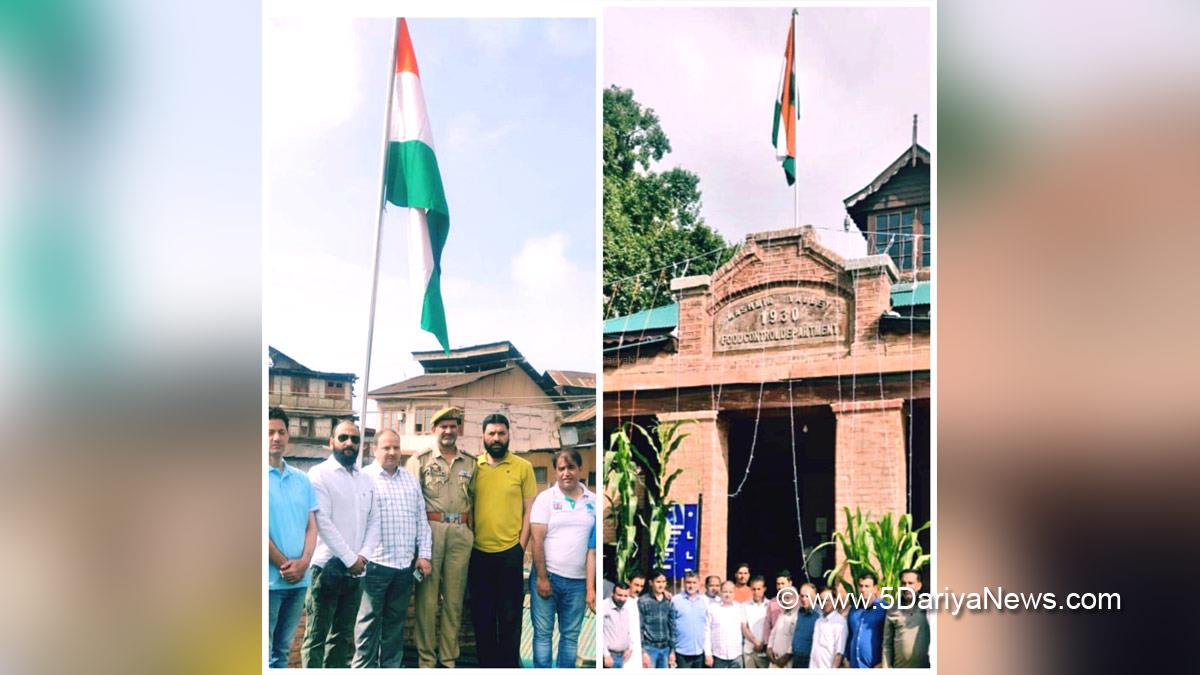 JK Admin, Kashmir, Jammu And Kashmir, Jammu & Kashmir, Srinagar, Jammu, Independence Day, Independence Day of India, Independence Day 2023, 77th Independence Day 2023, Independence Day India, Indian Flag, Har Ghar Tiranga, 15 august 2023