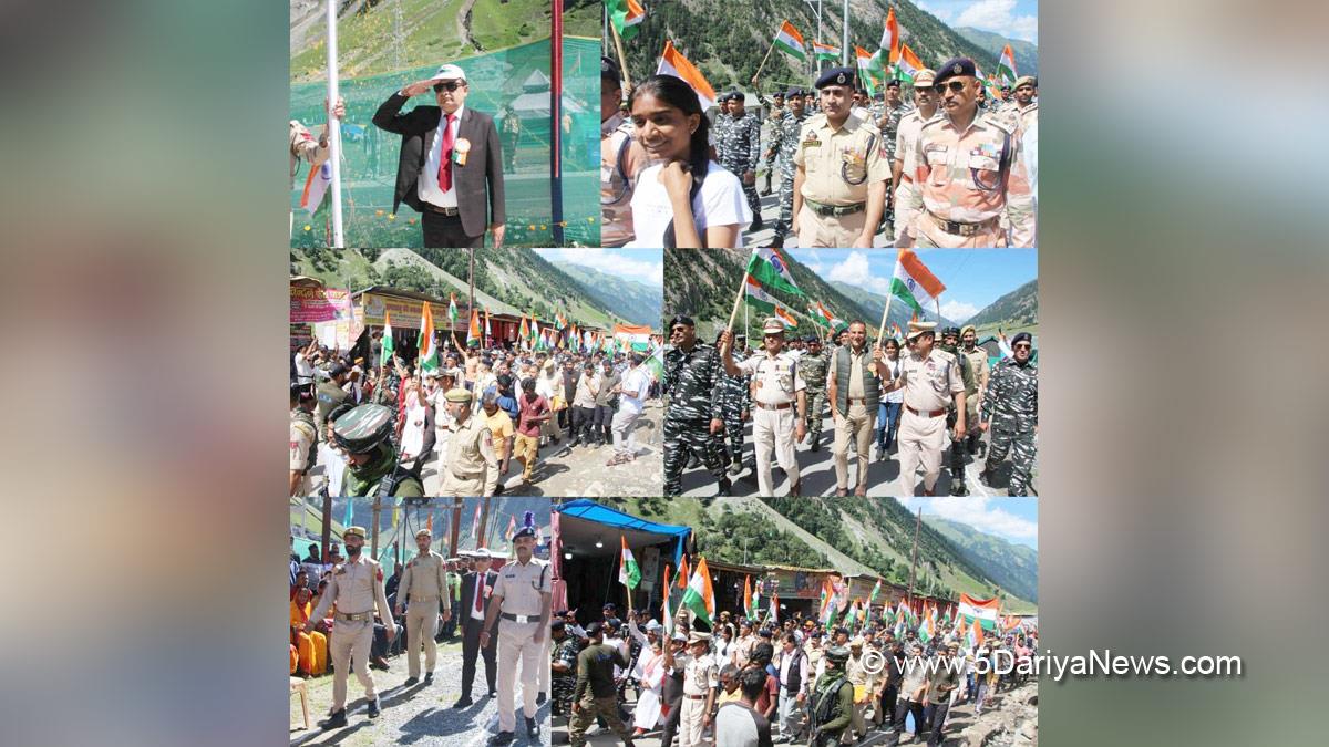 JK Admin, Ghanshyam Singh, Kashmir, Jammu And Kashmir, Jammu & Kashmir, Srinagar, Jammu, Independence Day, Independence Day of India, Independence Day 2023, 77th Independence Day 2023, Independence Day India, Indian Flag, Har Ghar Tiranga, 15 august 2023, Shri Amarnath Ji Yatra, Shri Amarnathji Yatra 2023, Amarnathji Yatra, Amarnathji Yatra 2023, Shri Amarnath Ji Pilgrimage, Shri Amarnathji Shrine Board, SASB, SANJY-2023
