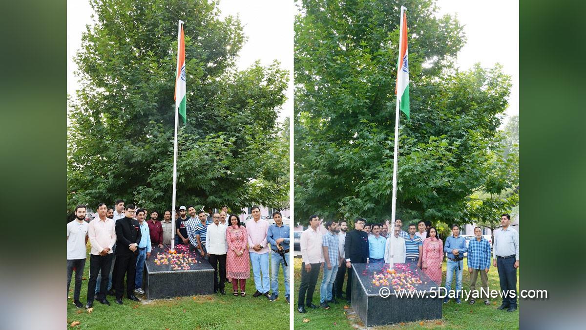 DIPR JK , Director Information Jammu , Director Information Kahmir , Kashmir , Jammu And Kashmir , Jammu & Kashmir , Jammu , Srinagar , Director Information J&K , Information Department J&K , Directorate of Information and Public Relations , Minga Sherpa , Independence Day , Independence Day of India , Independence Day 2023 , 77th Independence Day 2023 , Independence Day India , Indian Flag , Har Ghar Tiranga , 15 august 2023