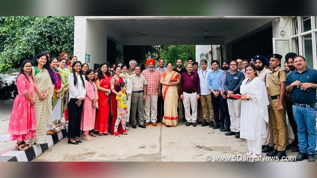 Civil Surgeon Dr. Mahesh Kumar Ahuja, Mohali, Independence Day, Independence Day of India, Independence Day 2023, 77th Independence Day 2023, Independence Day India, Indian Flag, Har Ghar Tiranga, 15 august 2023