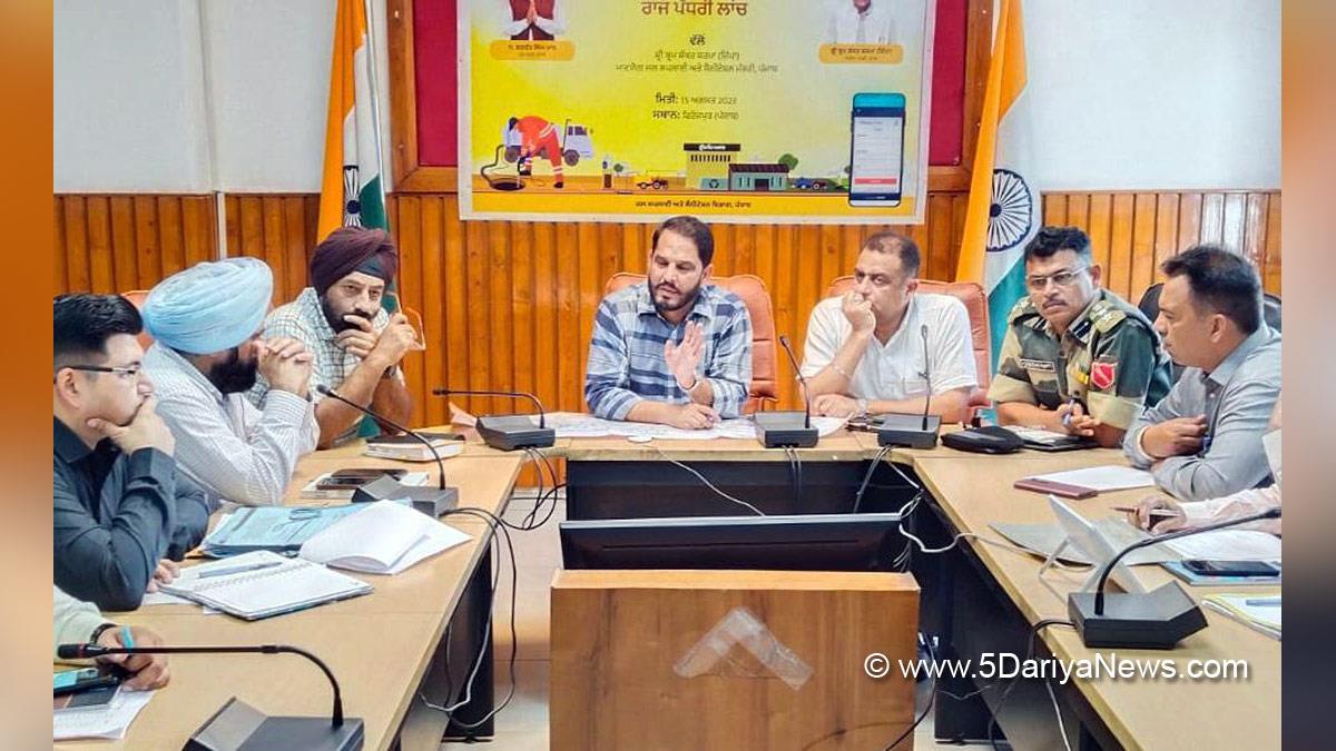 DC Ferozepur, Deputy Commissioner Ferozepur, Ferozepur, Rajesh Dhiman