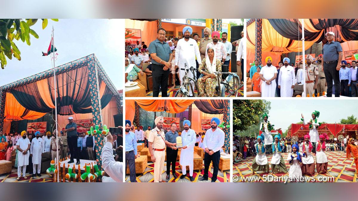 SDM Budhlada Pramod Singla, Independence Day, Independence Day of India, Independence Day 2023, 77th Independence Day 2023, Independence Day India, Indian Flag, Har Ghar Tiranga, 15 august 2023