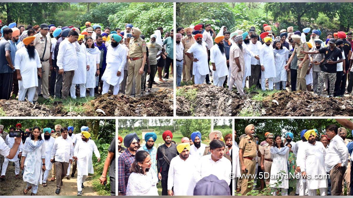 Bram Shanker Jimpa, AAP, Aam Aadmi Party, Aam Aadmi Party Punjab, AAP Punjab, Government of Punjab, Punjab Government, Hoshiarpur, Harbhajan Singh ETO, Jasvir Singh Raja Gill, DC Hoshiarpur, Deputy Commissioner Hoshiarpur, Komal Mittal, Hoshiarpur