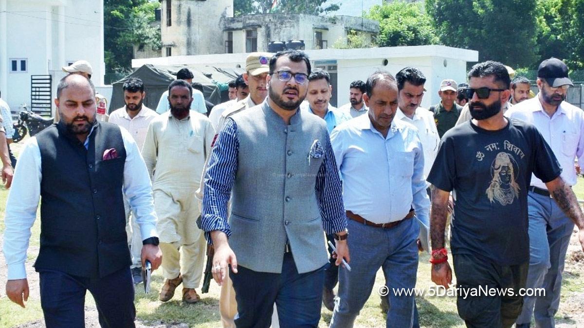 Poonch, Deputy Commissioner Poonch,Yasin M. Choudhary, Kashmir, Jammu And Kashmir, Jammu & Kashmir, District Administration Poonch, Shri Amarnath Ji Yatra, Shri Amarnathji Yatra 2023, Amarnathji Yatra, Amarnathji Yatra 2023, Shri Amarnath Ji Pilgrimage, Shri Amarnathji Shrine Board, SASB, SANJY-2023