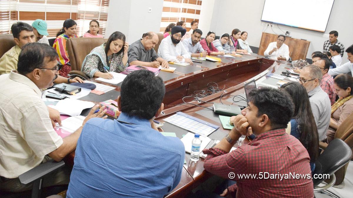 Udhampur, District Level Coordination Committee, Kashmir, Jammu And Kashmir, Jammu & Kashmir, District Administration Udhampur, Joginder Singh Jasrotia