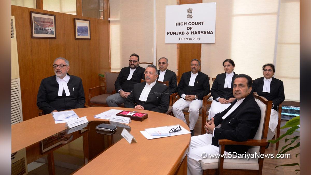 Judiciary, Ravi Shanker Jha, Chief Justice of Punjab and Haryana High Court, Giddarbaha