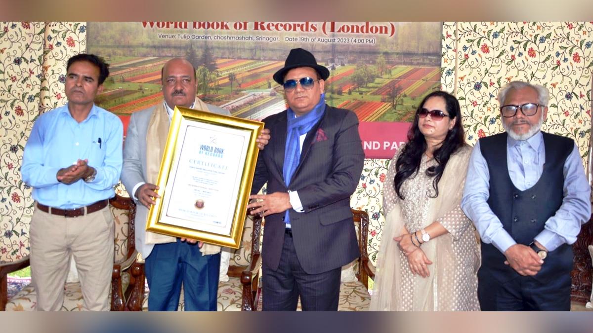 Tulip Garden, Srinagar, Kashmir, Jammu And Kashmir, Jammu & Kashmir, J&K Sports Council, Sheikh Fayaz Ahmad