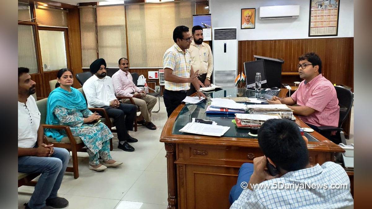 DC Faridkot, Vinit Kumar, Deputy Commissioner Faridkot, Faridkot 