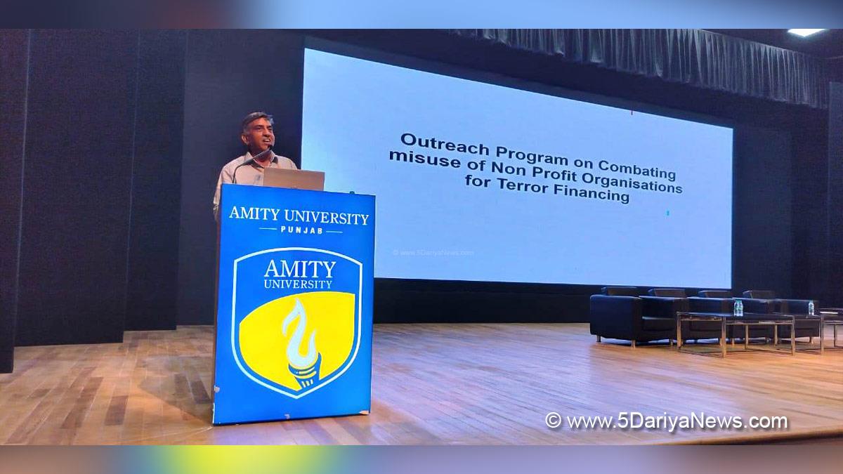 Nilabh Kishore, IGP Internal Security, Punjab Police, Non Government Organisations, NGO, Amity University Mohali 