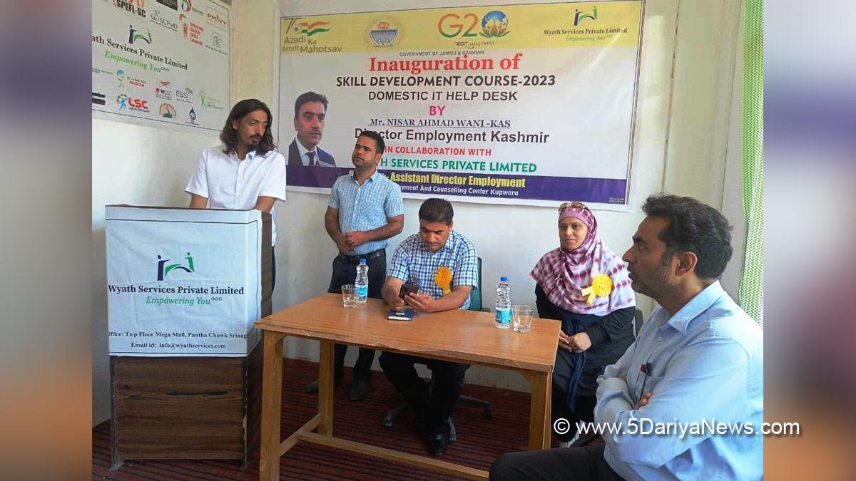 JK Admin, Kashmir, Jammu And Kashmir, Jammu & Kashmir, Nisar Ahmad Wani, Kupwara, Wyath Service Pvt Ltd