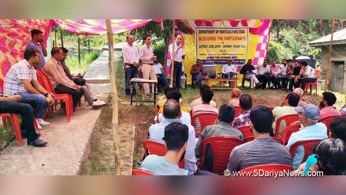 Horticulture, Horticulture Department, Director Horticulture Jammu, Rakesh Kotwal, Jammu, Kashmir, Jammu And Kashmir, Jammu & Kashmir