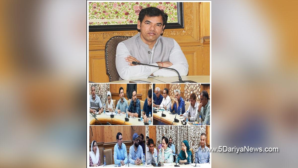 Vijay Kumar Bidhuri, Commissioner Secretary Revenue, Kashmir, Jammu And Kashmir, Jammu & Kashmir