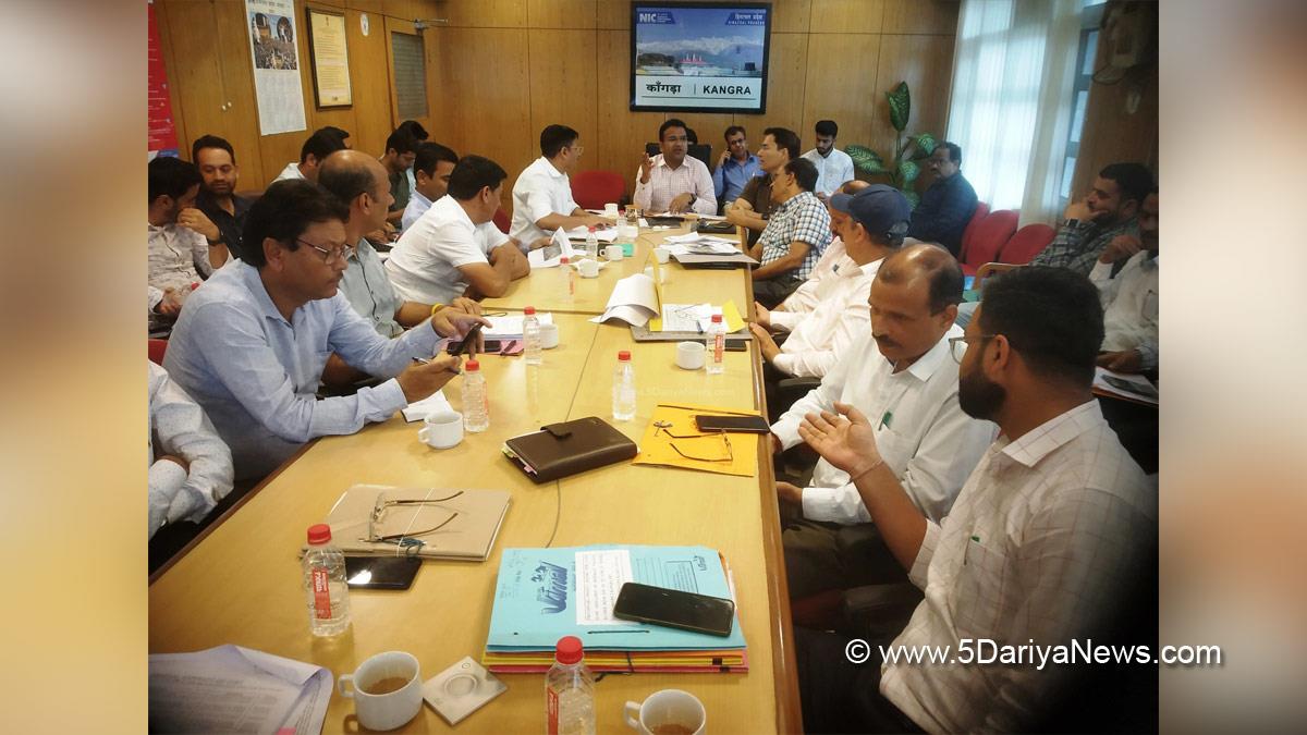 Dr. Nipun Jindal, Deputy Commissioner Kangra, DC Kangra, Himachal Pradesh