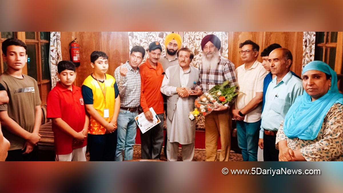 Ravinder Singh Brahmpura, Chairman of Punjab Rural Development Society, Srinagar, Kashmir, Jammu And Kashmir, Jammu & Kashmir