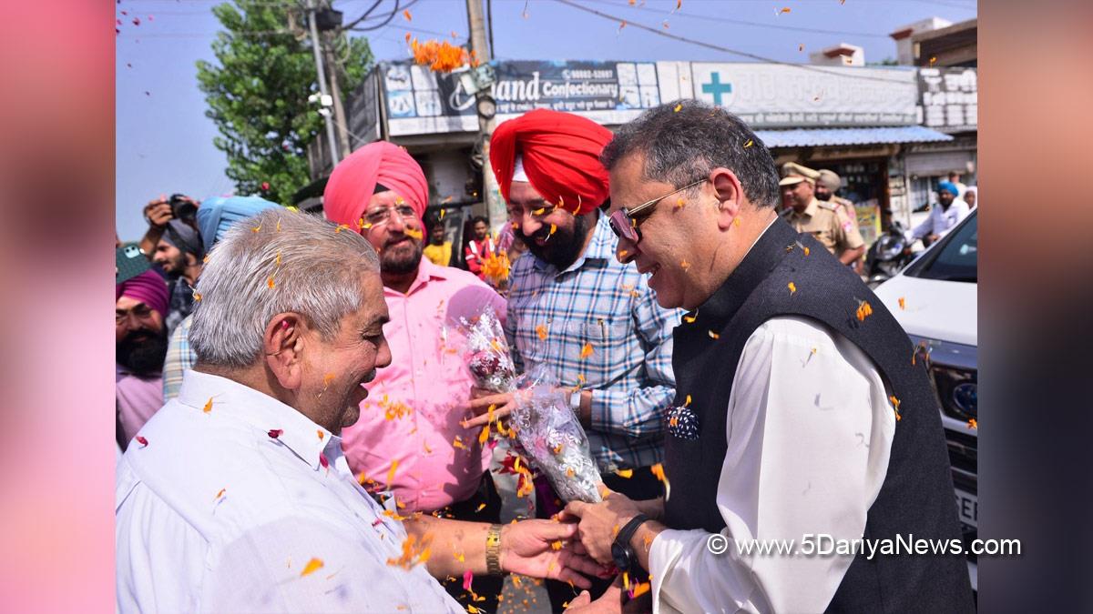 Sanjeev Arora, AAP, Aam Aadmi Party, Aam Aadmi Party Punjab, AAP Punjab, Mandeep Singh Sidhu, Commissioner Police