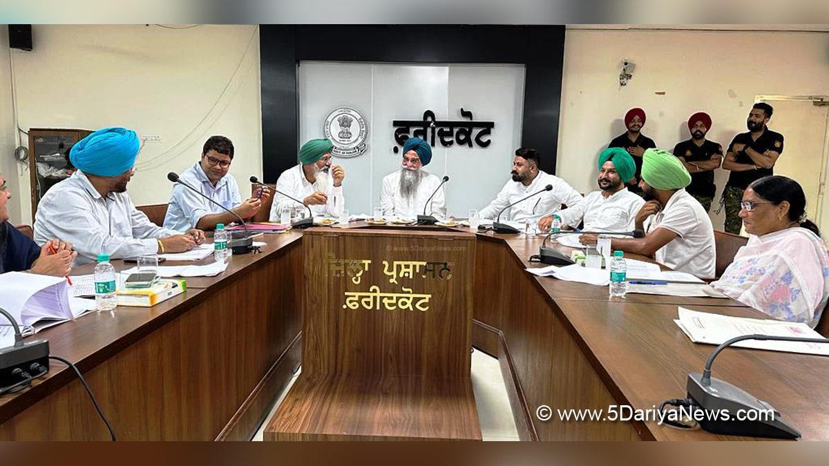 Kultar Singh Sandhwan, AAP, Aam Aadmi Party, AAP Punjab, Aam Aadmi Party Punjab, Government of Punjab, Punjab Government, Gurdit Singh Sekhon, DC Faridkot, Vinit Kumar, Deputy Commissioner Faridkot, Faridkot 
