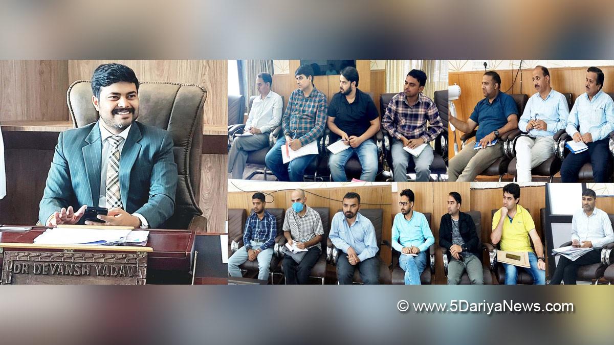 Kishtwar, DDC Kishtwar, District Development Commissioner Kishtwar, Dr. Devansh Yadav, Kashmir, Jammu And Kashmir, Jammu & Kashmir, District Administration Kishtwar