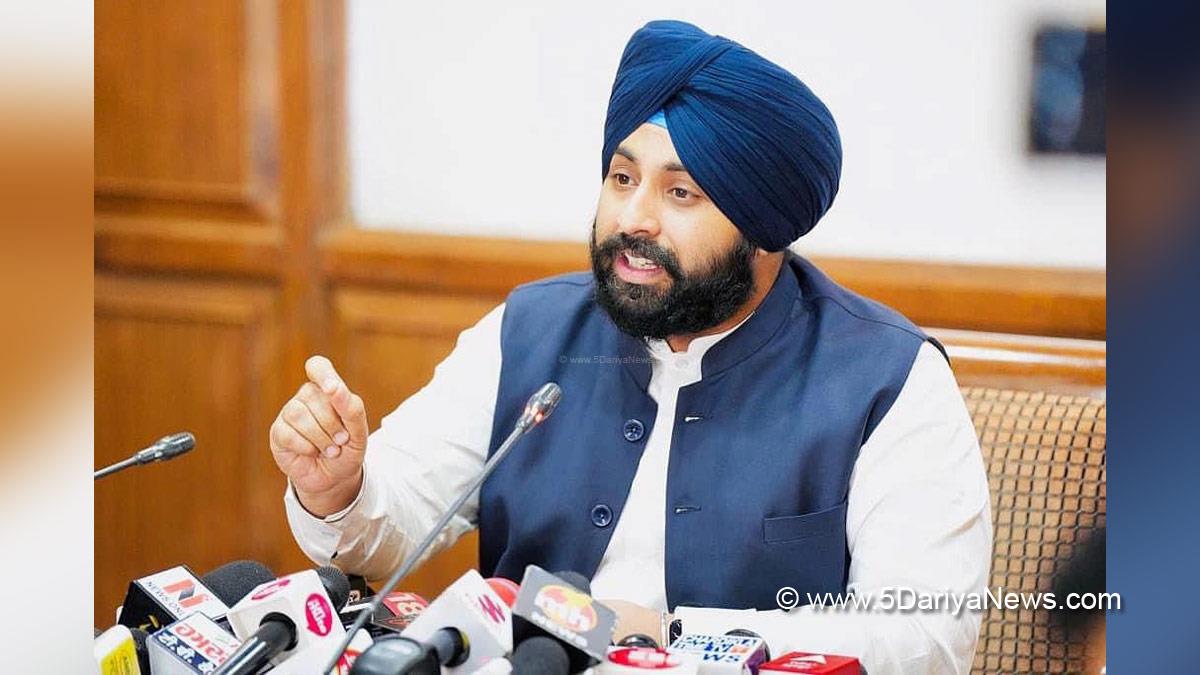 Harjot Singh Bains, AAP, Aam Aadmi Party, Aam Aadmi Party Punjab, AAP Punjab, Government of Punjab, Punjab Government