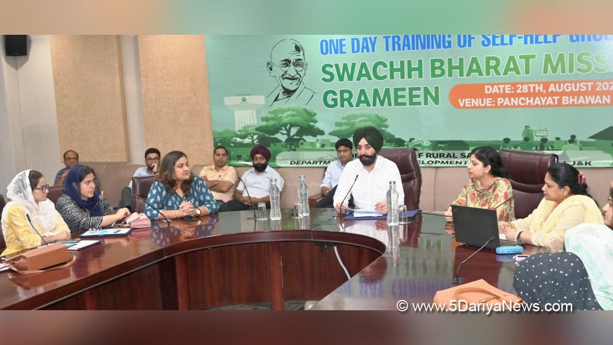 Charandeep Singh, Director Rural Sanitation, Kashmir, Jammu And Kashmir, Jammu & Kashmir