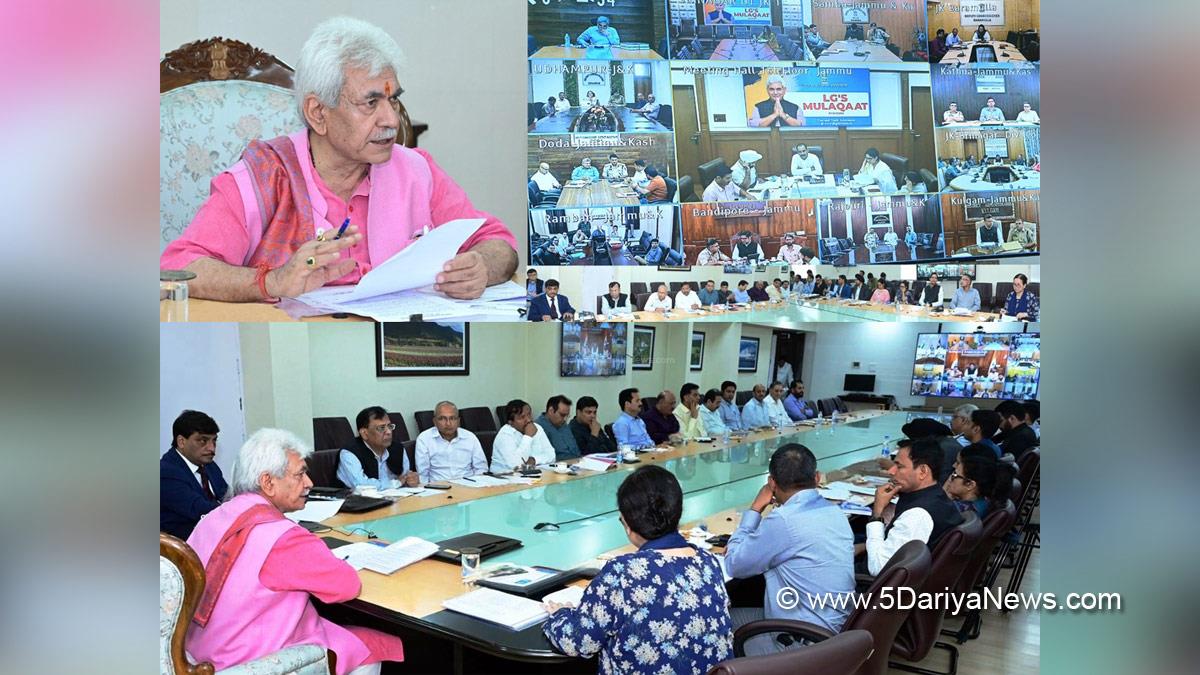 Manoj Sinha, Lieutenant Governor J&K, Raj Bhavan, Jammu, Srinagar, Kashmir, Jammu And Kashmir, Jammu & Kashmir, Arun Kumar Mehta, Dr. Arun Kumar Mehta