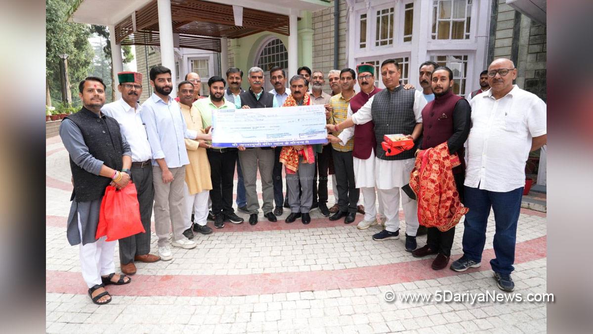  Sukhvinder Singh Sukhu, Himachal Pradesh, Himachal, Congress, Indian National Congress, Himachal Congress, Shimla, Chief Minister of Himachal Pradesh, Sanjay Rattan